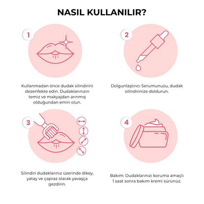 Blushier® Dudak Dolgunlaştırıcı Kit